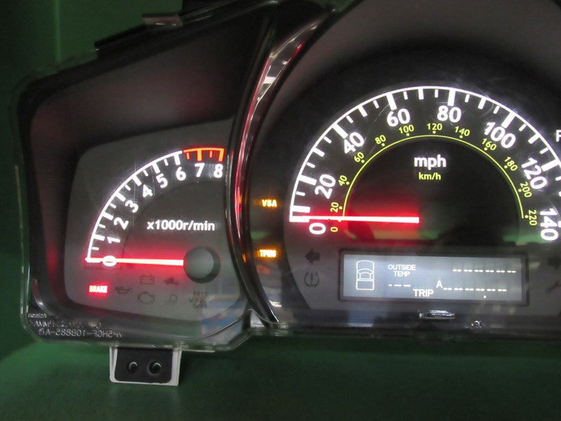 06-07 HONDA RIDGELINE RT INSTRUMENT GAUGE CLUSTER SPEEDO TACH 204K TES