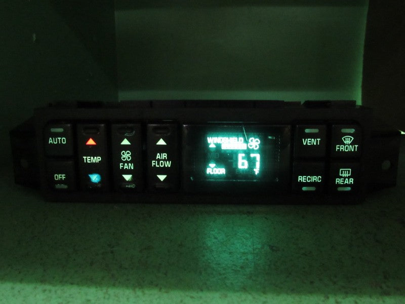 16202304 97-05 BUICK PARK AVE AC DIGITAL CLIMATE TEMPERATURE CONTROL R