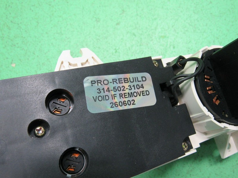 98-00 HONDA ACCORD MANUAL AC HEATER CLIMATE TEMPERTURE CONTROL REBUILT