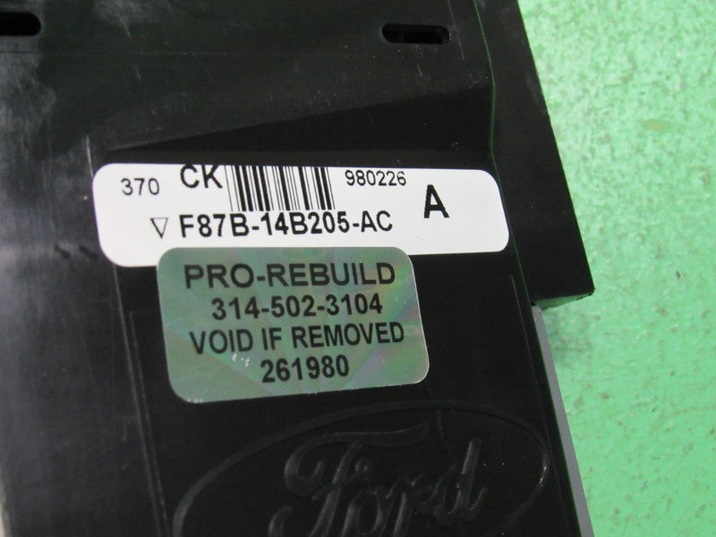 F87B-14B205-AC RANGER B2300 B3000 B4000 BCM GEM MULTIFUNCTION REBUILT 