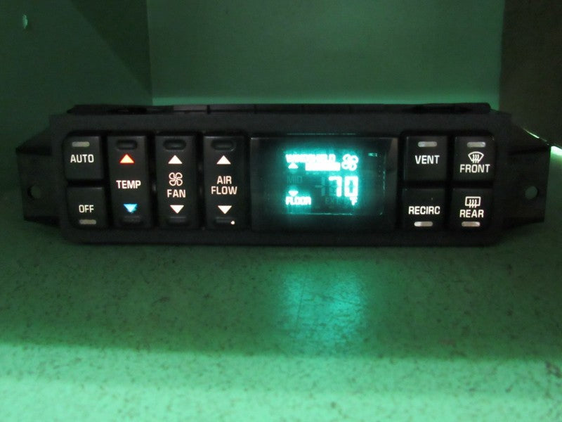 16202304 97-05 BUICK PARK AVE AC DIGITAL CLIMATE TEMPERATURE CONTROL R