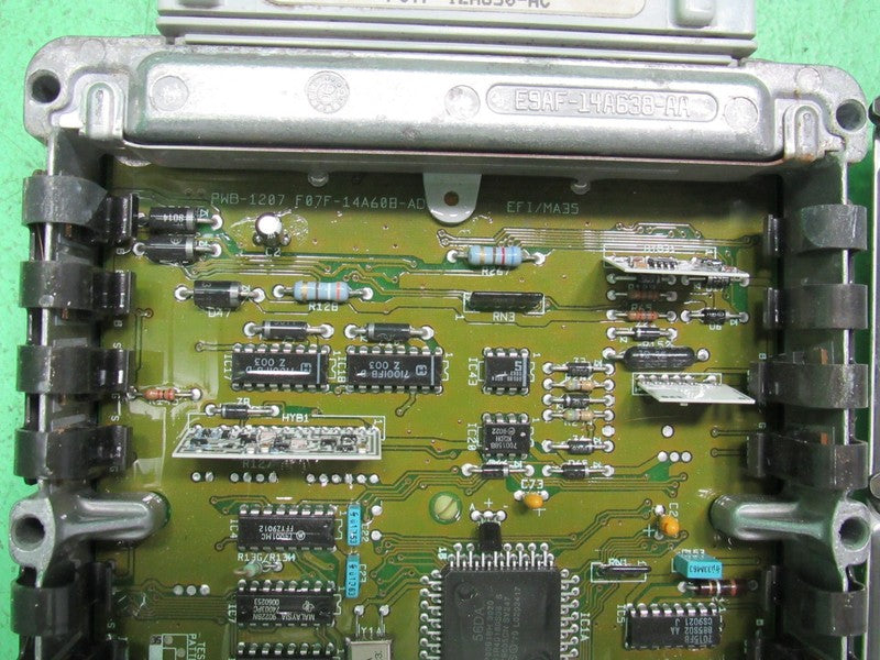 MOM2 90 FORD RANGER 2.3L ECU ECM PCM ENGINE COMPUTER F07F-12A650-AC RE
