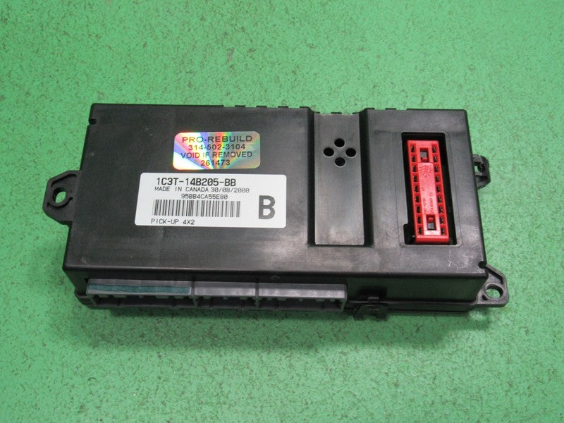 01 F250 F350 SUPER DUTY BCM GEM MULTIFUNCTION MODULE 1C3T-14B205-BB RE