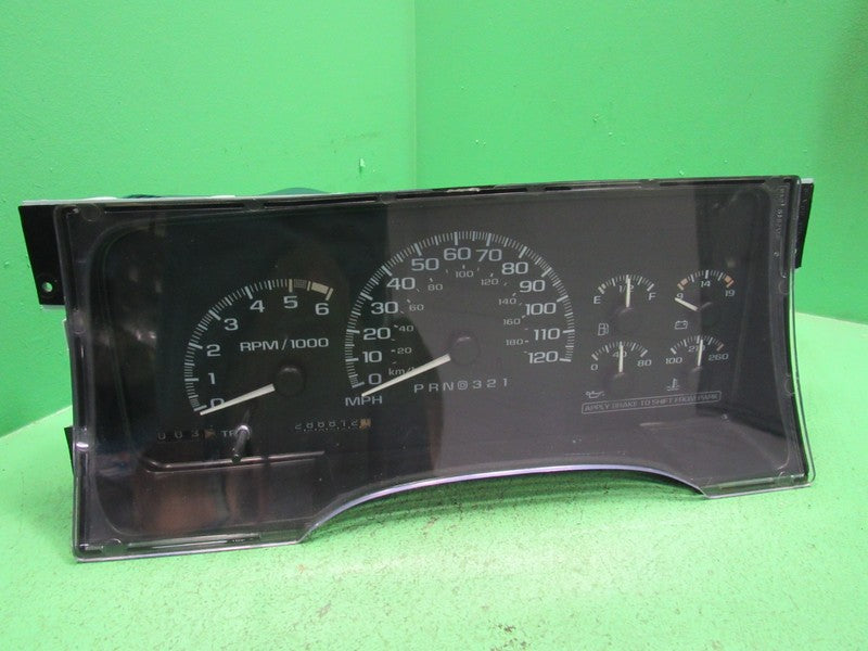 99-00 ESCALADE TAHOE YUKON INSTRUMENT GAUGE CLUSTER SPEEDO TACH 288K R