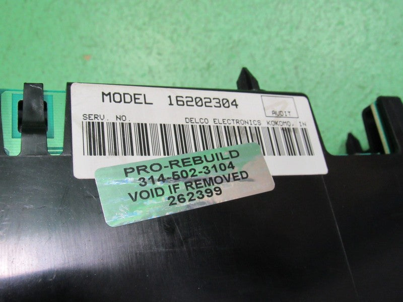16202304 97-05 BUICK PARK AVE AC DIGITAL CLIMATE TEMPERATURE CONTROL R