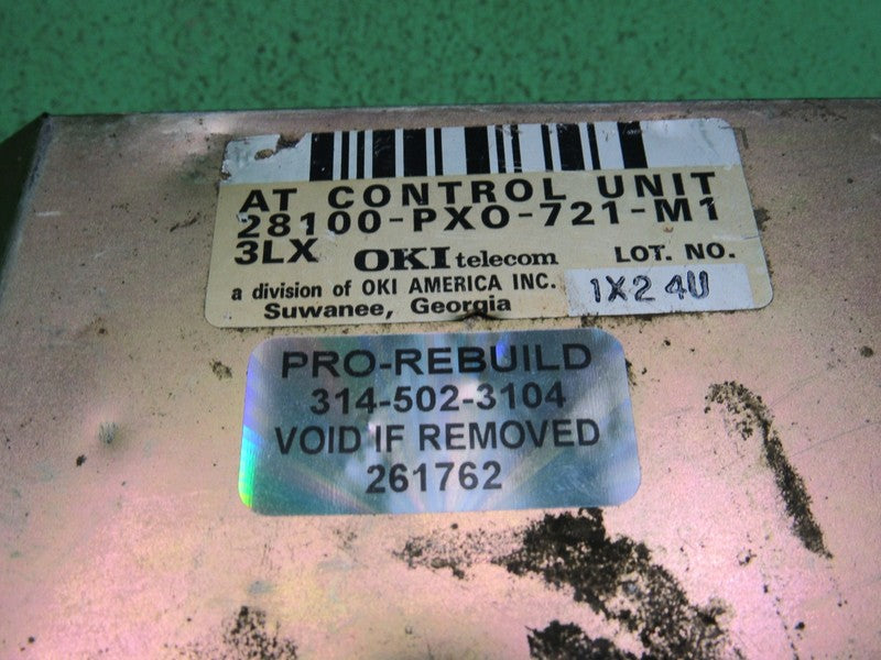 28100-PX0-721 93 HONDA ACCORD DX LX TCU TCM TRANSMISSION CONTROL UNIT 