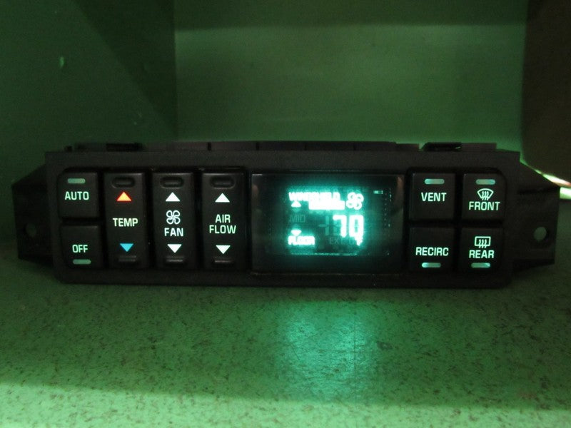 16202304 97-05 BUICK PARK AVE AC DIGITAL CLIMATE TEMPERATURE CONTROL R