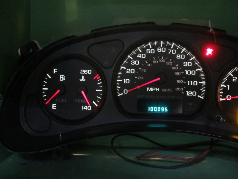 00-05 IMPALA MONTE CARLO INSTRUMENT GAUGE CLUSTER SPEEDO TACH MILEAGE 