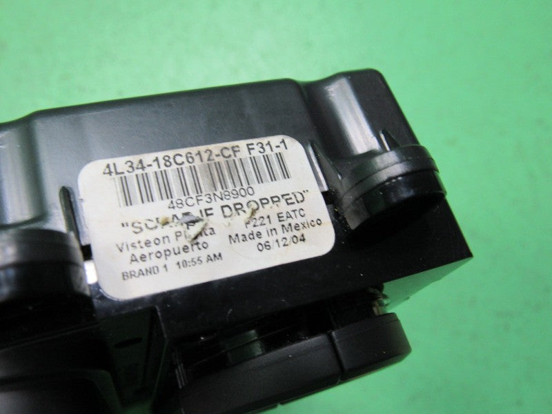 04-08 FORD F150 EATC AUTOMATIC CLIMATE HEATER CONTROL 4L34-18C612-CF R