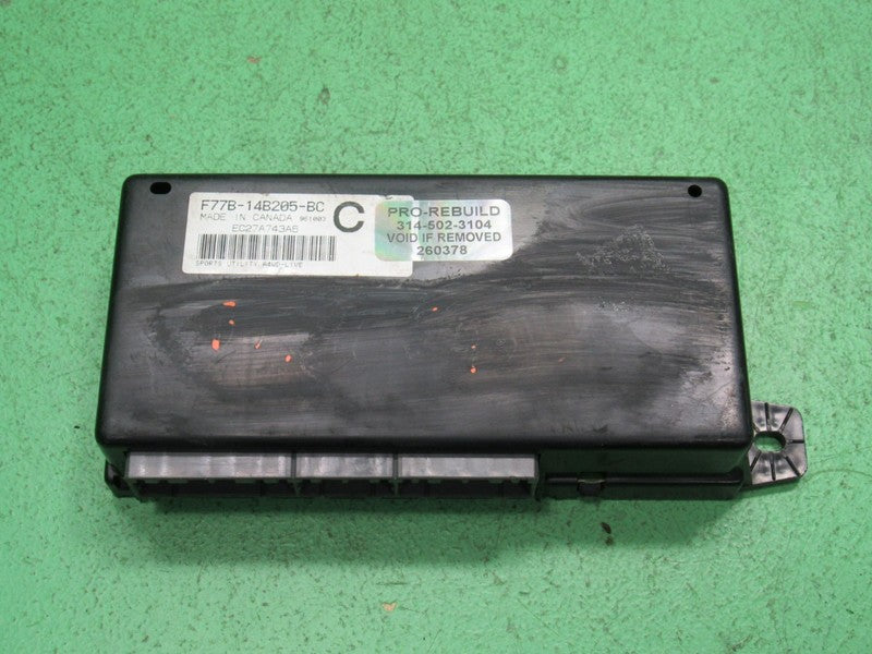 F77B-14B205-BC FORD EXPLORER 4.0L 4X4 BCM GEM MULTIFUNCTION MODULE REB