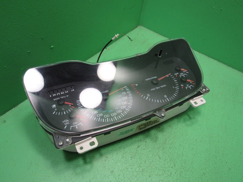 02 DODGE RAM CUMMINS DIESEL INSTRUMENT GAUGE CLUSTER SPEEDO TACH 305K 
