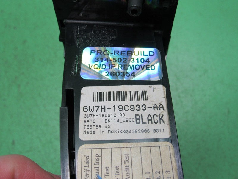 03-11 CROWN VIC EATC AUTOMATIC CLIMATE HEATER CONTROL 6W7H-19C933-AA R