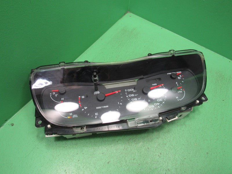 04 F250 F350 DIESEL INSTRUMENT GAUGE CLUSTER GAUGES SPEEDO TACH 85K TE