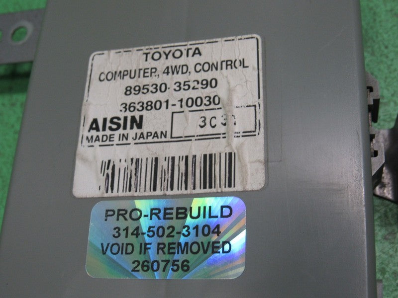 03-09 TOYOTA 4RUNNER 4x4 4WD TCCM TRANSFER CASE SHIFT CONTROL REBUILT 