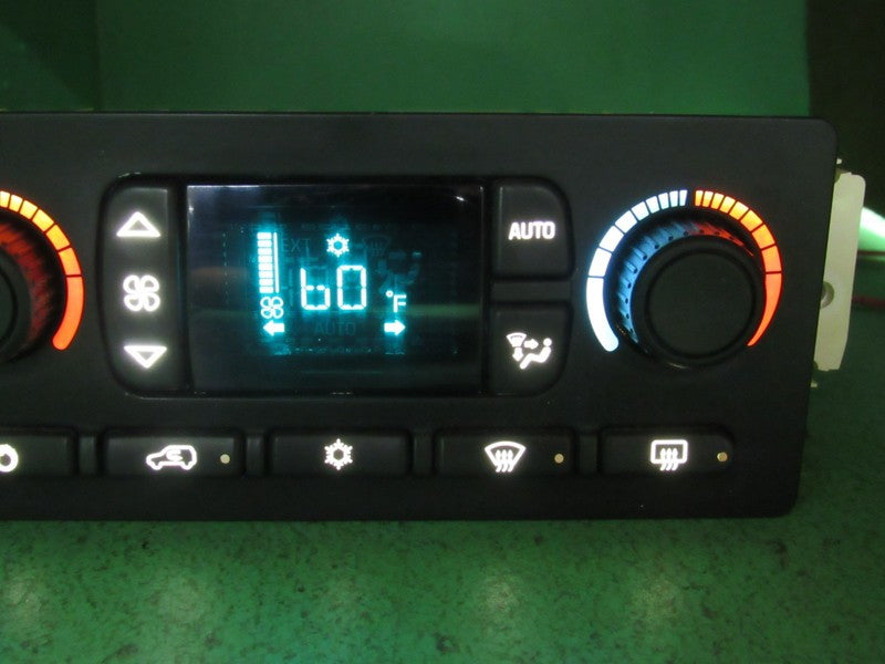10367041 TAHOE ESCALADE SILVERADO AC DIGITAL CLIMATE TEMP CONTROL LED 
