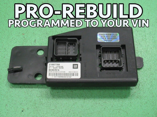 04 COLORADO CANYON BCM BODY CONTROL MODULE VIN AND MILEAGE PROGRAMMED 