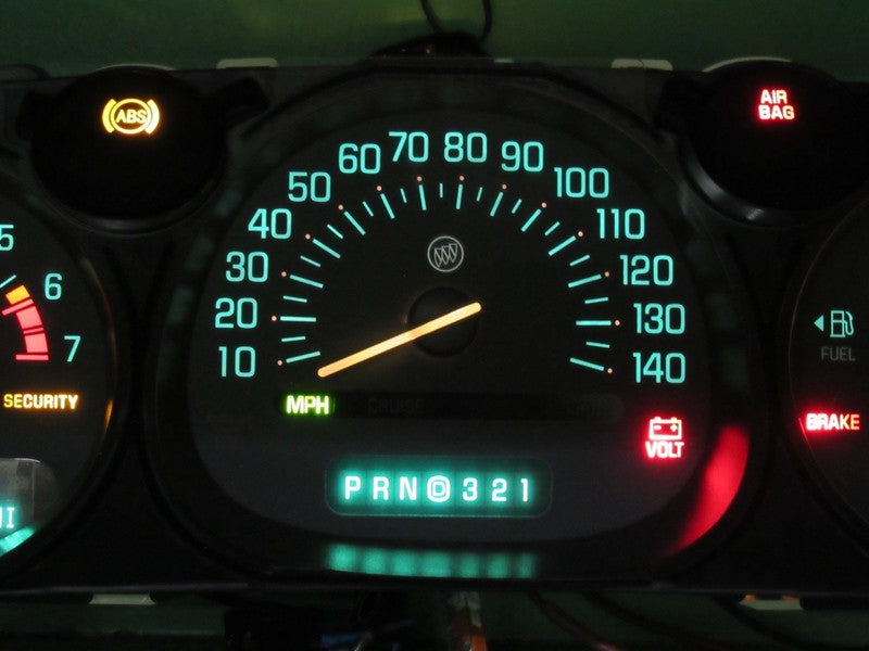 02-05 BUICK LESABRE INSTRUMENT GAUGE CLUSTER GAUGES SPEEDO TACH MILEAG