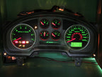 07-08 F150 FX4 SPORT INSTRUMENT GAUGE CLUSTER GAUGES SPEEDO TACH MILEA