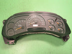 03-04 SILVERADO SIERRA TAHOE INSTRUMENT GAUGE CLUSTER MILEAGE PROG REB