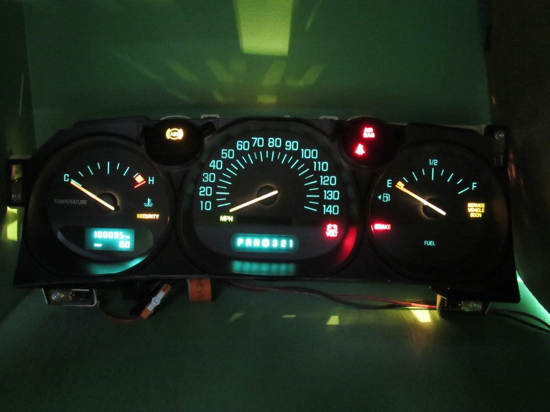 02-05 BUICK LESABRE INSTRUMENT GAUGE CLUSTER GAUGES SPEEDO MILEAGE PRO