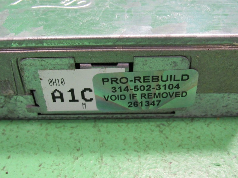 A1C Ford F150 5.0 E4OD ECU ECM PCM ENGINE COMPUTER F1TF-12A650-TA REBU