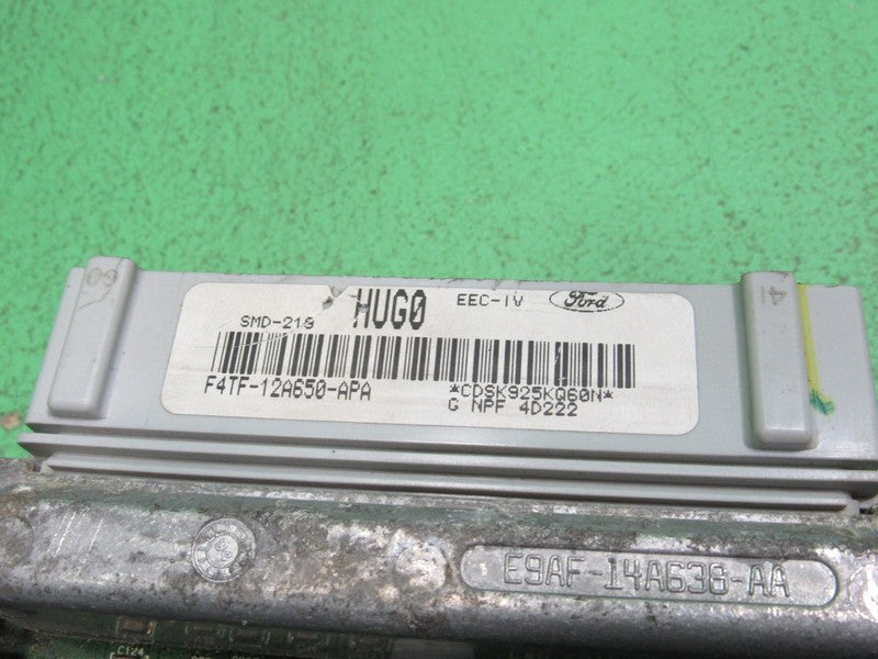 HUG0 Ford F150 5.0L V8 ECU ECM PCM ENGINE COMPUTER F4TF-12A650-APA REB