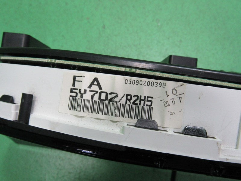 02-04 I35 BASE INSTRUMENT GAUGE CLUSTER GAUGES SPEEDO TACH 155k TESTED