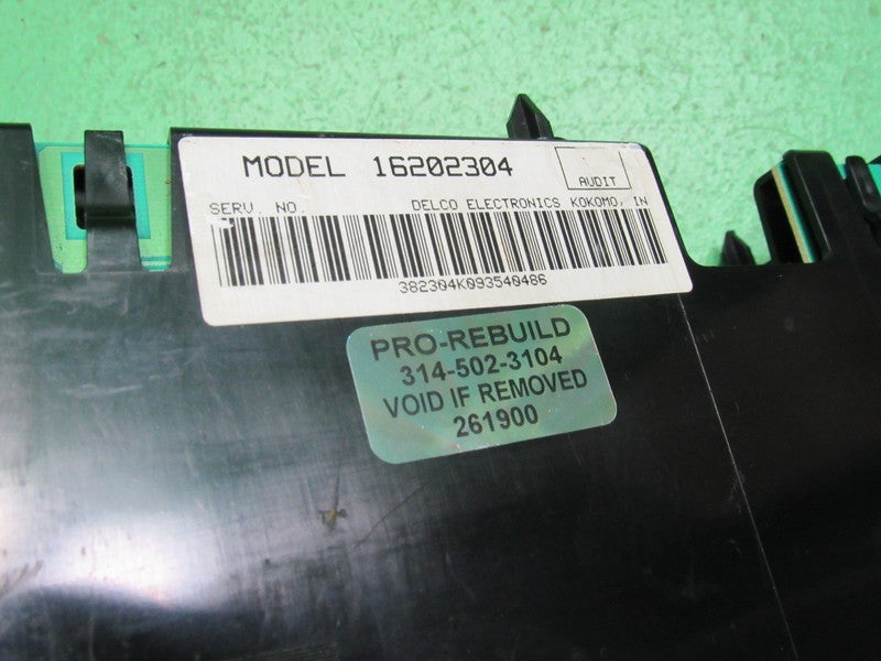 16202304 97-05 BUICK PARK AVE AC DIGITAL CLIMATE TEMPERATURE CONTROL R