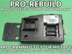 09 COLORADO BCM BODY CONTROL MODULE VIN AND MILEAGE PROGRAMMED 1226