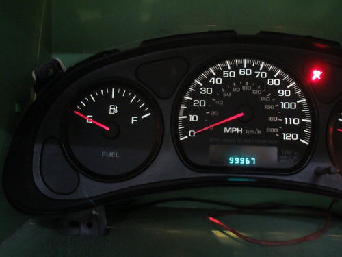 00-05 CHEVROLET IMPALA INSTRUMENT GAUGE CLUSTER SPEEDOMETER MILEAGE PR