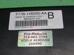 F77B-14B205-AA FORD EXPLORER MOUNTAINEER BCM GEM MULTIFUNCTION MODULE 