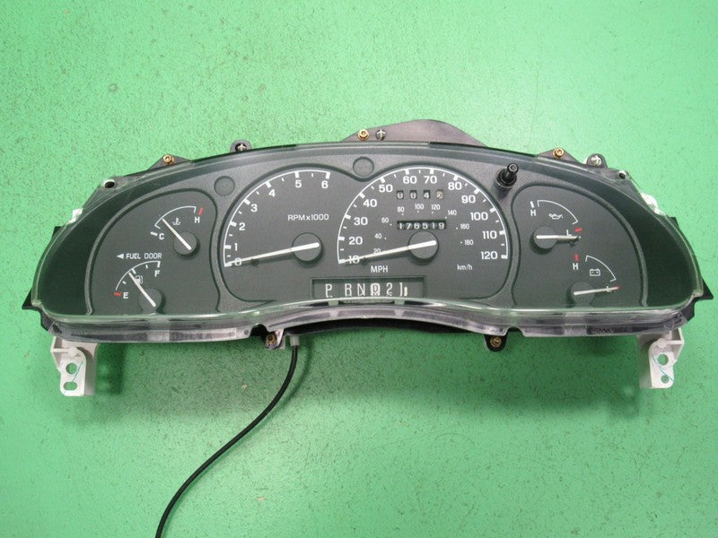 98-00 EXPLORER RANGER INSTRUMENT GAUGE CLUSTER SPEEDOMETER TACH 176K R