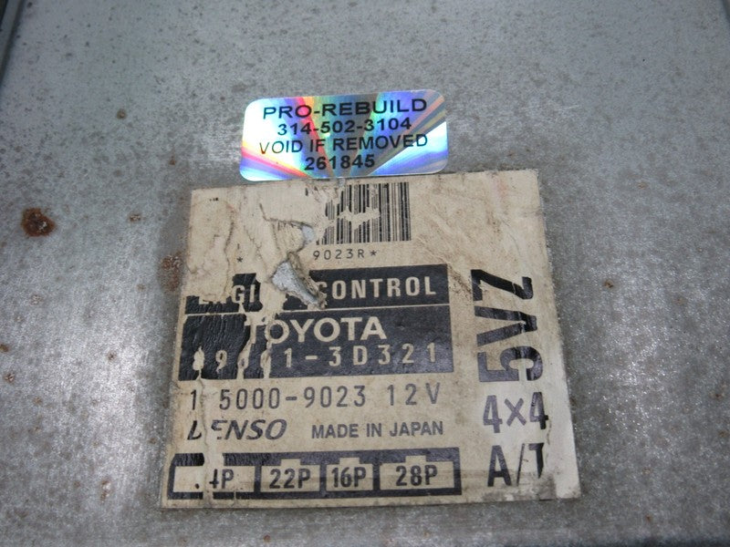 89661-3D321 97 4RUNNER 3.4 4x4 AT ECU ECM PCM ENGINE CONTROL COMPUTER 