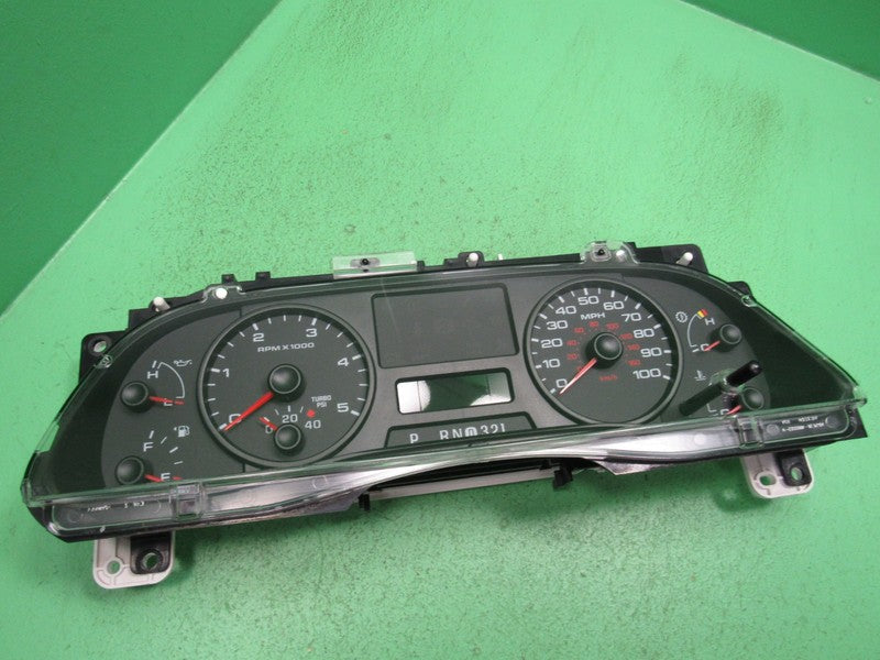 06-07 F250 F350 DIESEL INSTRUMENT GAUGE CLUSTER SPEEDO TACH MILEAGE PR
