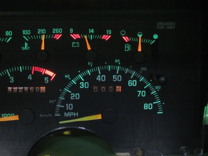 94 C/K TRUCK SUBURBAN INSTRUMENT GAUGE CLUSTER SPEEDO TACH 492k REBUIL