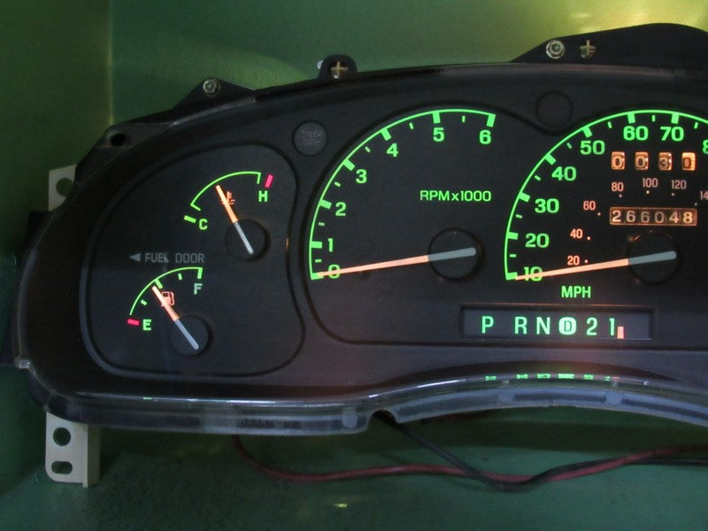 98-00 EXPLORER RANGER INSTRUMENT GAUGE CLUSTER SPEEDOMETER TACH 266K R