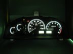 02-04 I35 BASE INSTRUMENT GAUGE CLUSTER GAUGES SPEEDO TACH 155k TESTED