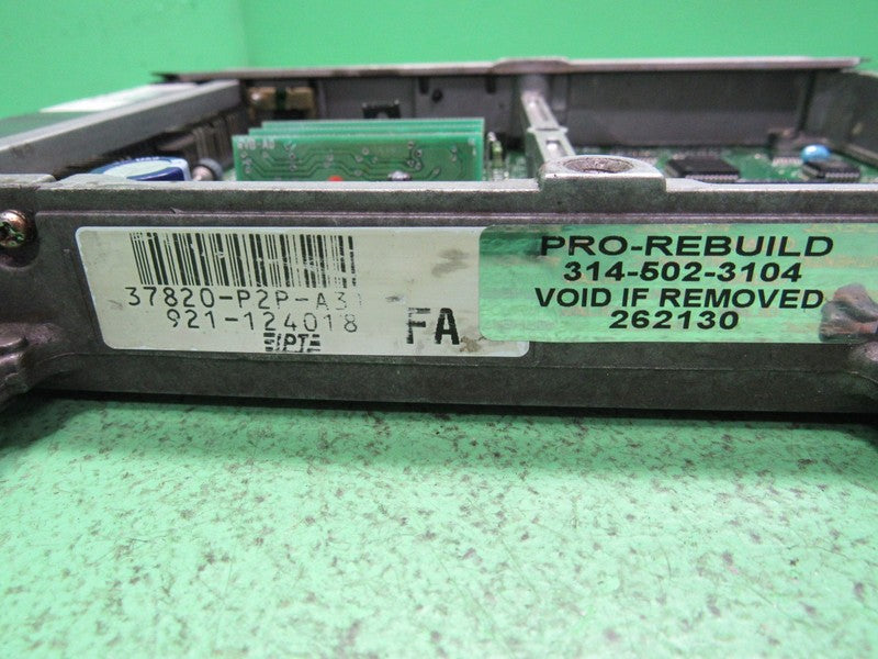37820-P2P-A31 HONDA CIVIC EX VTEC MT ECU ECM PCM ENGINE CONTROL UNIT R