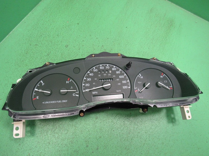96-97 FORD RANGER INSTRUMENT GAUGE CLUSTER SPEEDOMETER 97K REBUILT 124