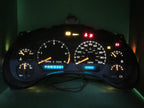 01-04 BLAZER S-10 SONOMA INSTRUMENT GAUGE CLUSTER SPEEDO TACH MILEAGE 