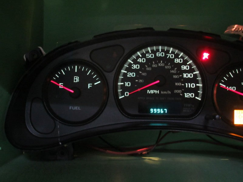 00-05 CHEVROLET IMPALA INSTRUMENT GAUGE CLUSTER SPEEDOMETER MILEAGE PR