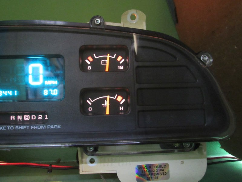 94-96 IMPALA SS CAPRICE DIGITAL INSTRUMENT GAUGE CLUSTER SPEEDO 119k T