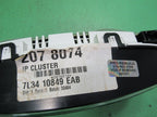 07-08 F150 LARIAT INSTRUMENT GAUGE CLUSTER GAUGES SPEEDO TACH MILEAGE 