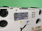 02-04 JEEP GRAND CHEROKEE WJ INSTRUMENT GAUGE CLUSTER MILEAGE PROG REB