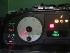 05-07 F350 MT KPH DIESEL INSTRUMENT GAUGE CLUSTER SPEEDO TACH MILEAGE 