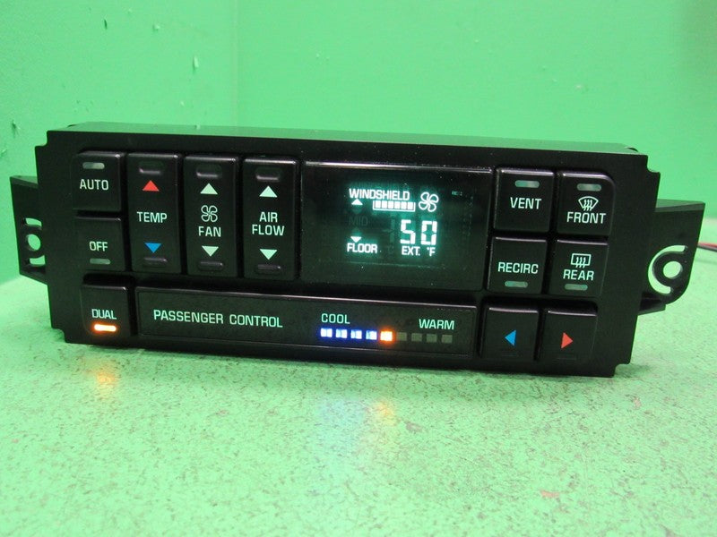 09352034 97-05 REGAL CENTURY A/C DIGITAL CLIMATE TEMP CONTROL REBUILT 