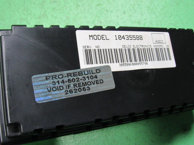 10435588 97-05 BUICK REGAL CENTURY A/C DIGITAL CLIMATE TEMP CONTROL RE