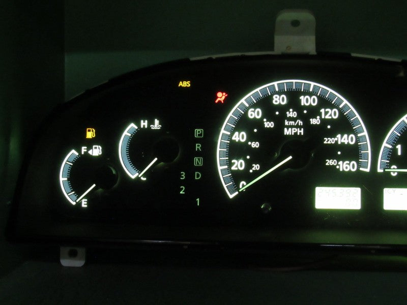 02-04 I35 BASE INSTRUMENT GAUGE CLUSTER GAUGES SPEEDO TACH 245k TESTED