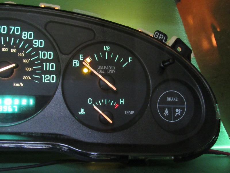 97-98 BUICK REGAL INSTRUMENT GAUGE CLUSTER GAUGES SPEEDO TACH MILEAGE 