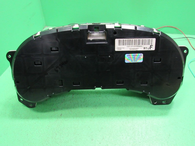 06-07 SILVERADO SIERRA TAHOE INSTRUMENT GAUGE CLUSTER MILEAGE PROG REB